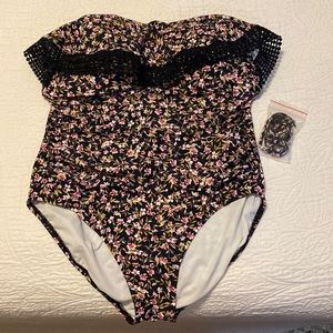 Kona Sol One piece Floral Swim suit